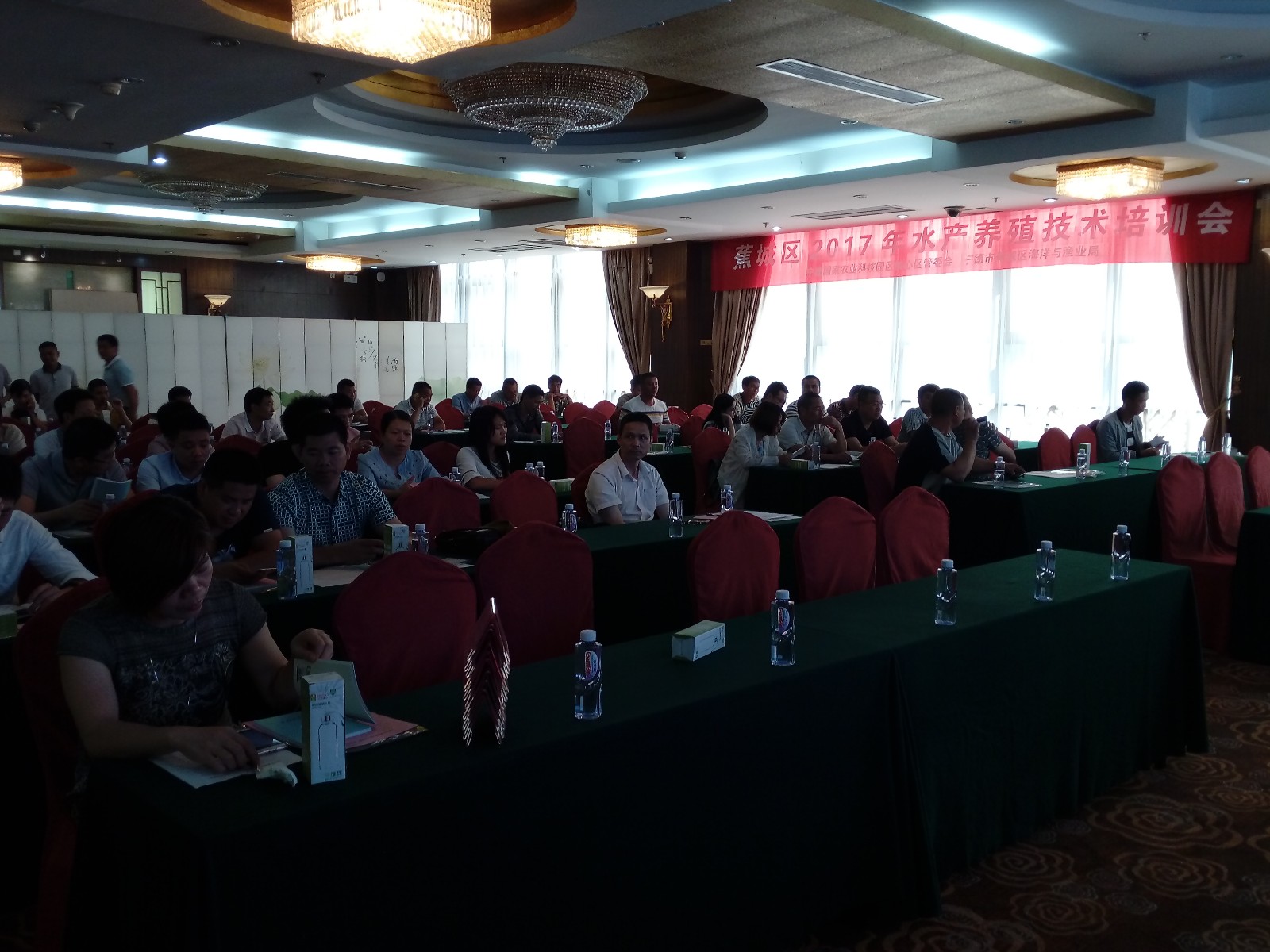 核心区管委会联合区海洋与渔业局举办蕉城区2017年水产养殖技术培训活动