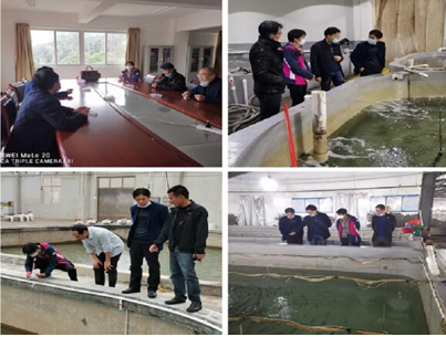 市水技站开展疫情期间水产企业复工复产技术指导服务